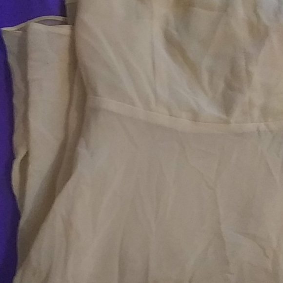 A yellow bebe mini dress, laces up in the back - Picture 3 of 4